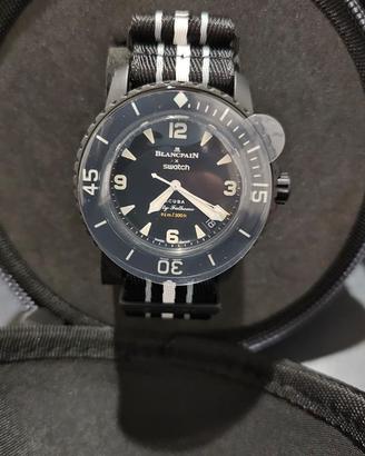 Orologio Blancpain Swatch Ocean of Storms Scuba