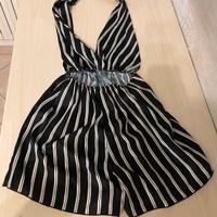 vestitino nero e bianco