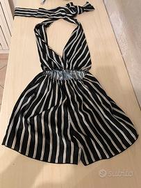 vestitino nero e bianco