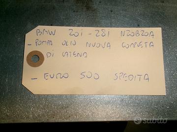 Pompa olio bmw 20i/28i n20b20a/b