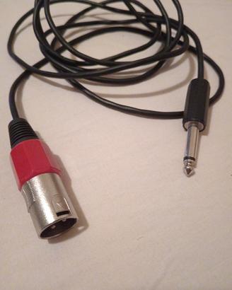 Cavo audio Jack  XLR