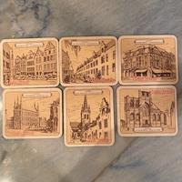 SOTTOBICCH. STELLA ARTOIS 6 pezzi Palazzi Leuven