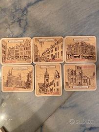 SOTTOBICCH. STELLA ARTOIS 6 pezzi Palazzi Leuven