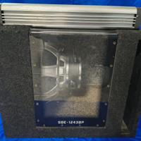 Subwoofer+ Amplificatore da Auto (alta qualità)