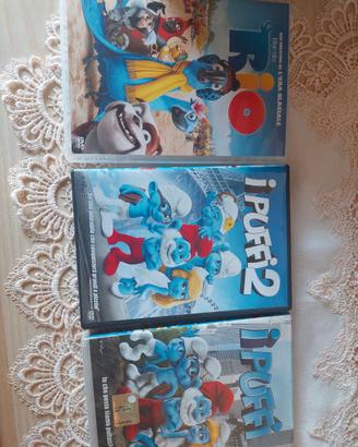 Dvd Rio, I Puffi 1 e 2