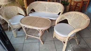 Salottino in paglia di Vienna per il tuo locale