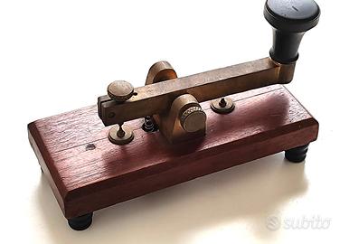 Tasti telegrafici verticali vintage