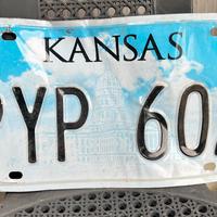 Targa decorativa del Kansas