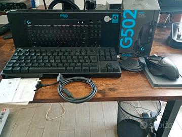Logitech G915 TKL LIGHTSPEED + G502 HERO 