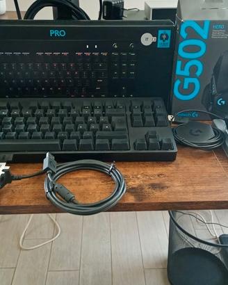 Logitech G915 TKL LIGHTSPEED + G502 HERO 