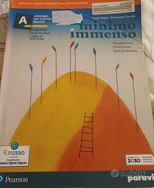 Libro scolastico " Minimo immenso" antologia
