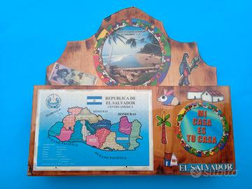Portaposta  legno El Salvador (1229)