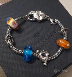 bracciale trollbeads e beads trollbeads. 