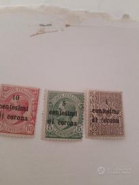 francobolli del regno d'Italia soprastampati