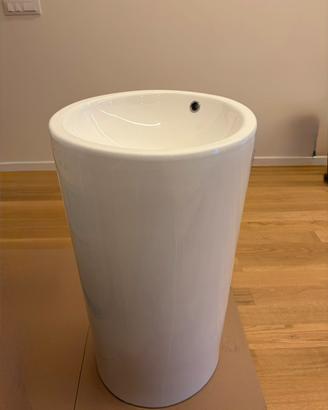 Lavandino bagno moderno bianco – nuovo mai usato