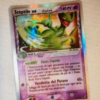 Carta pokémon Sceptile ex 
