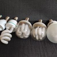 7 Lampadine a basso consumo E14