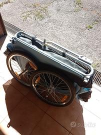Trasportino bici per cani