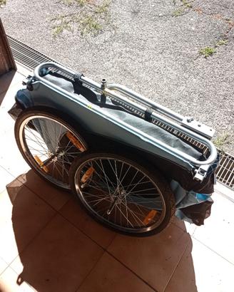 Trasportino bici per cani
