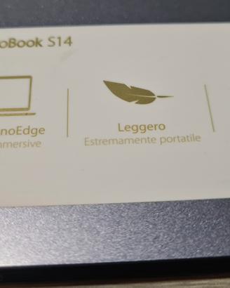 Pc Portatile Asus Vivobook S14