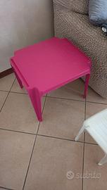 Tavolo e sedia bambino