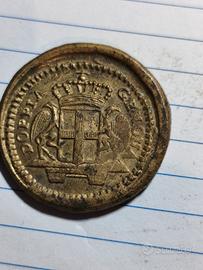 peso monetale doppia d oro di Genova 