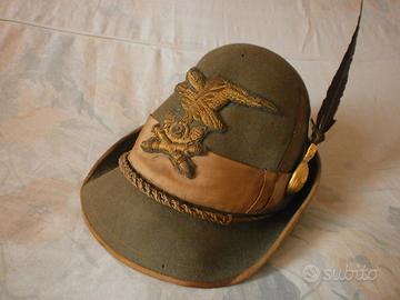 ALPINI: vecchio Cappello da.UFFICIALE - Tg.: 58