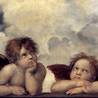 stampa putti Incorniciata 