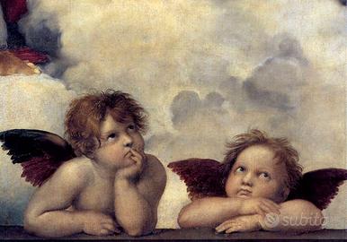 stampa putti Incorniciata 