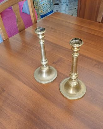 Candelabri in ottone