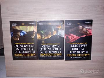 Set 3 libri Marcello Simoni