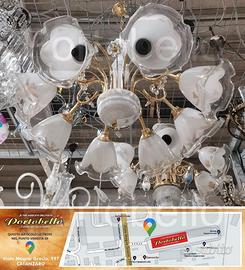 Codice: 264387 LAMPADARIO 8 LUCI STILE CLASSICO C