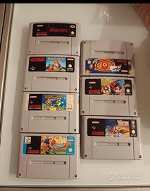 Nintendo SNES giochi 