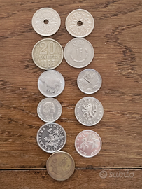 Monete varie
