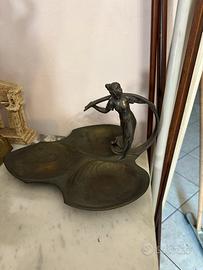 Svuotatasche Vintage Art Nouveau Liberty in metall