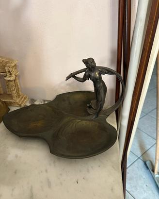 Svuotatasche Vintage Art Nouveau Liberty in metall