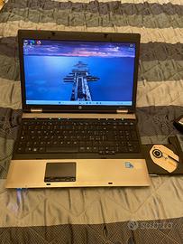 Notebook HP ProBook 6550b i5 8/256 windows 11