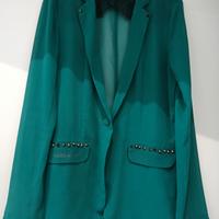 camicia liu jo verde trasparente 