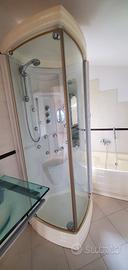 Cabina doccia idromassaggio 74x74 cm