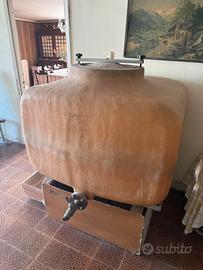 Botte vetro resina 800 litri