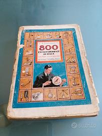 A. Zammarchi "800 facili esperienze di fisica" 