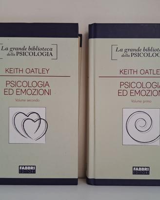 Keith Oatley: Psicologia ed emozioni 2 volumi