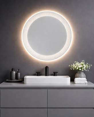 SPECCHIO 60CM CON LED ED ACCENSIONE TOUCH
