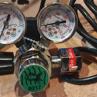 Regolatore di pressione e CO2 acquario