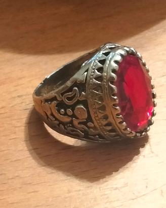 anello lavorato egiziano arg 925