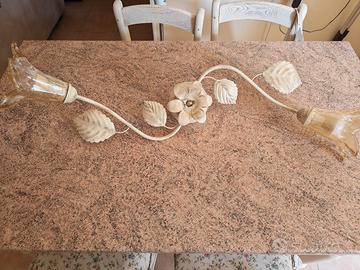 coppia di lampadari coordinati per interni