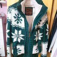 Giubbotto in maglia con pelliccia piazza italia