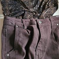 pantalone e canotta paillete 