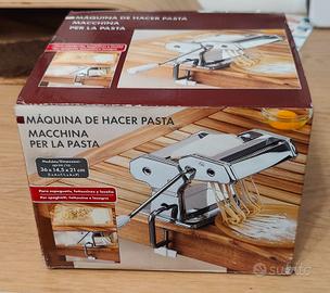 Macchina per la pasta manuale in acciaio 