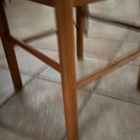12 sedie legno e ben impagliate